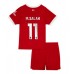 Tanie Strój piłkarski Liverpool Mohamed Salah #11 Koszulka Podstawowej dla dziecięce 2023-24 Krótkie Rękawy (+ szorty)